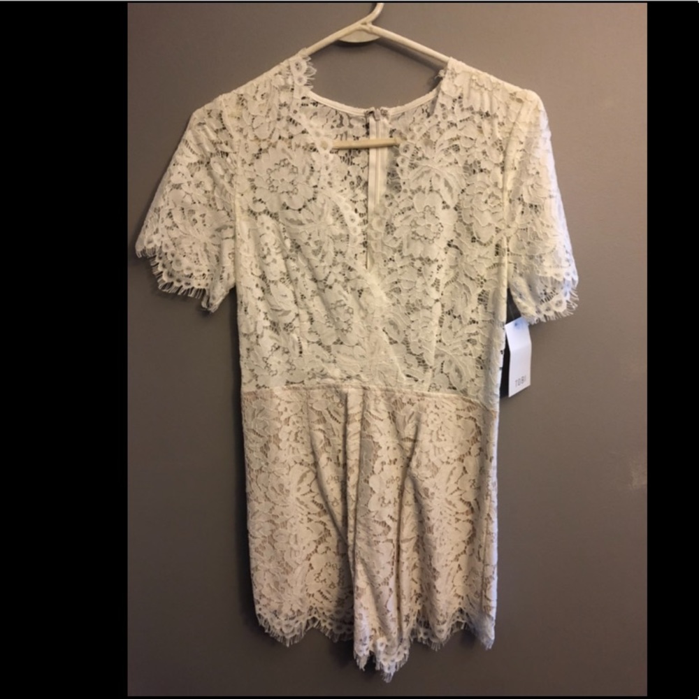 White romper
